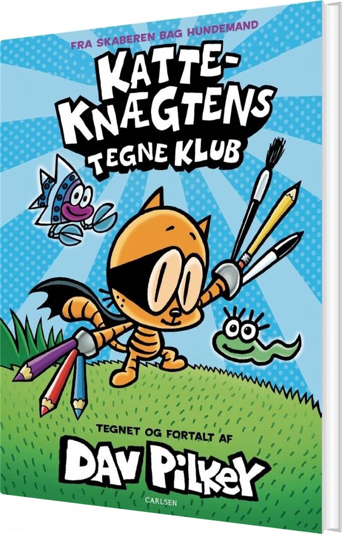 Katte-knægtens Tegneklub 1 - Dav Pilkey - Bog