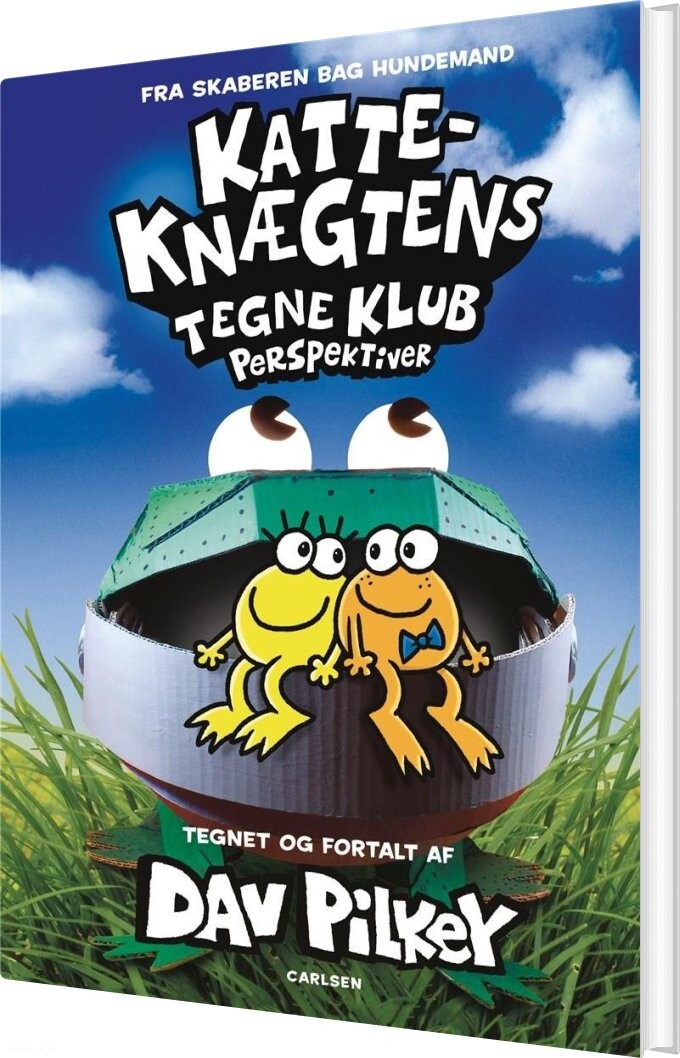 Katte-knægtens Tegneklub 2 - Perspektiver - Dav Pilkey - Bog