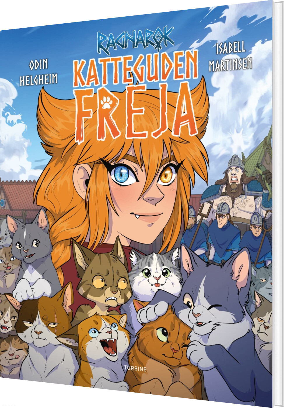 Billede af Katteguden Freja - En Historie Fra Ragnarok - Odin Helgheim - Bog