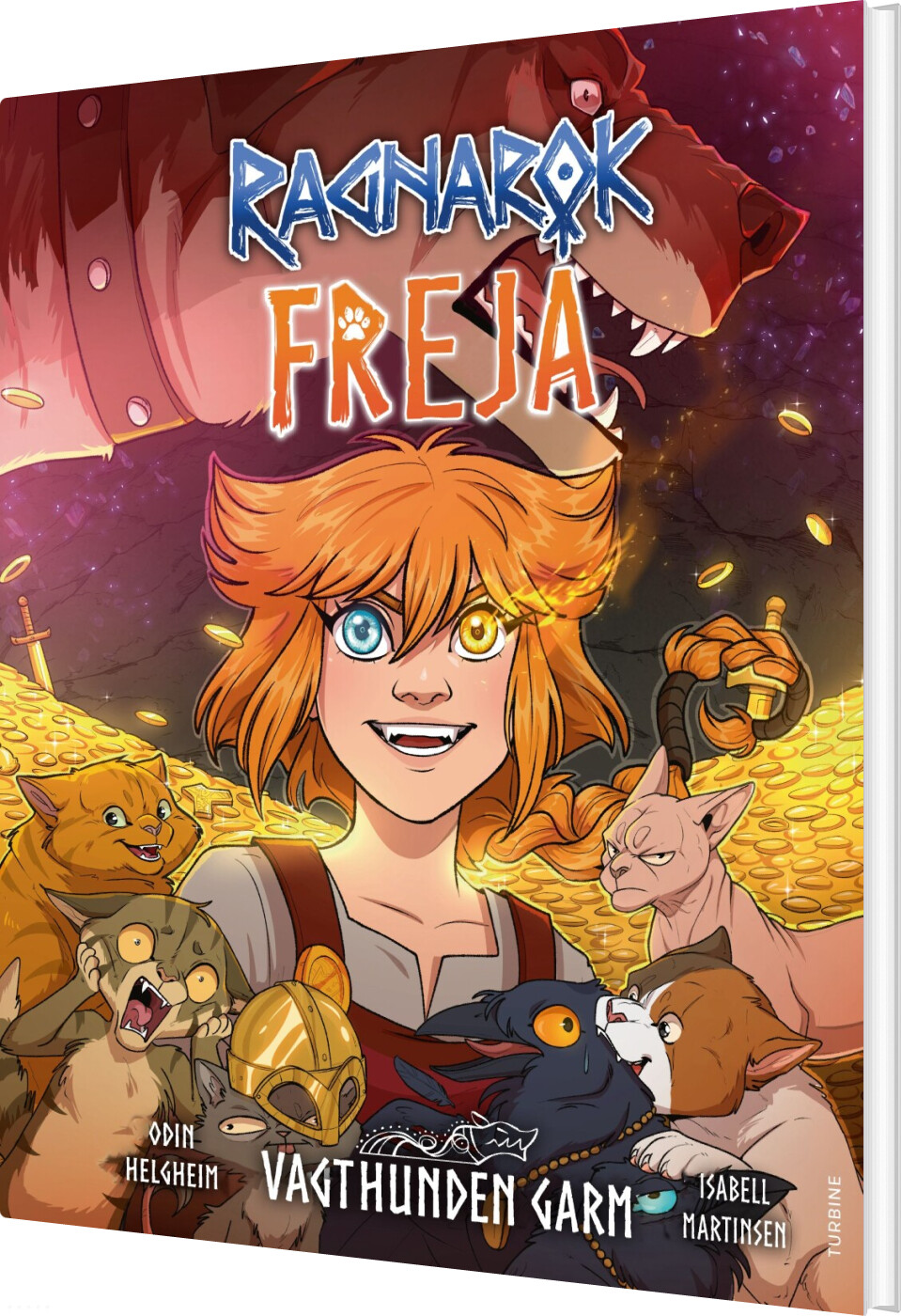 Katteguden Freja - Vagthunden Garm - Odin Helgheim - Bog