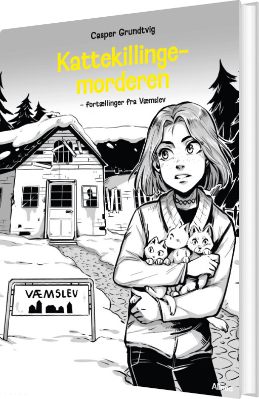 Billede af Kattekillingemorderen - Fortællinger Fra Væmslev - Casper Grundtvig - Bog