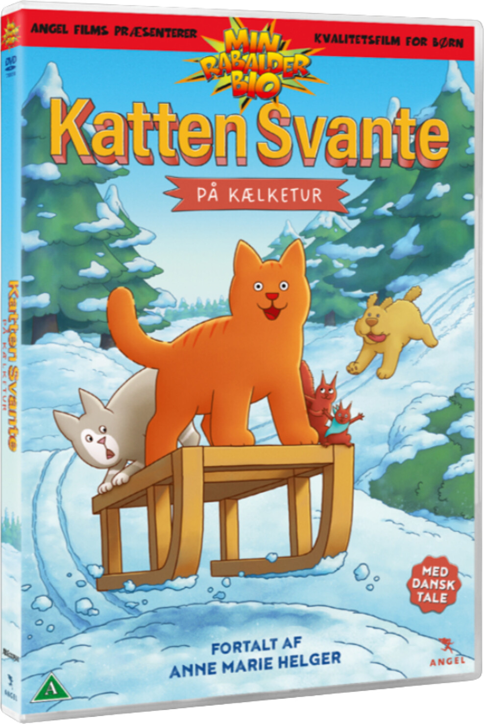 Katten Svante På Kælketur - DVD - Film