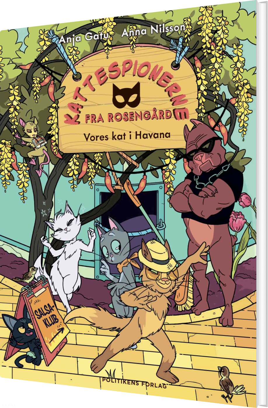Kattespionerne Fra Rosengård 5 - Vores Kat I Havana - Anja Gatu - Bog