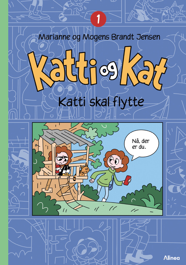 Billede af Katti Og Kat 1 - Katti Skal Flytte, Grøn Læseklub - Marianne Brandt Jensen - Bog