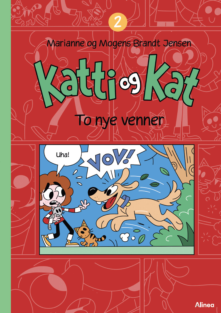 Billede af Katti Og Kat 2 - To Nye Venner, Grøn Læseklub - Marianne Brandt Jensen - Bog
