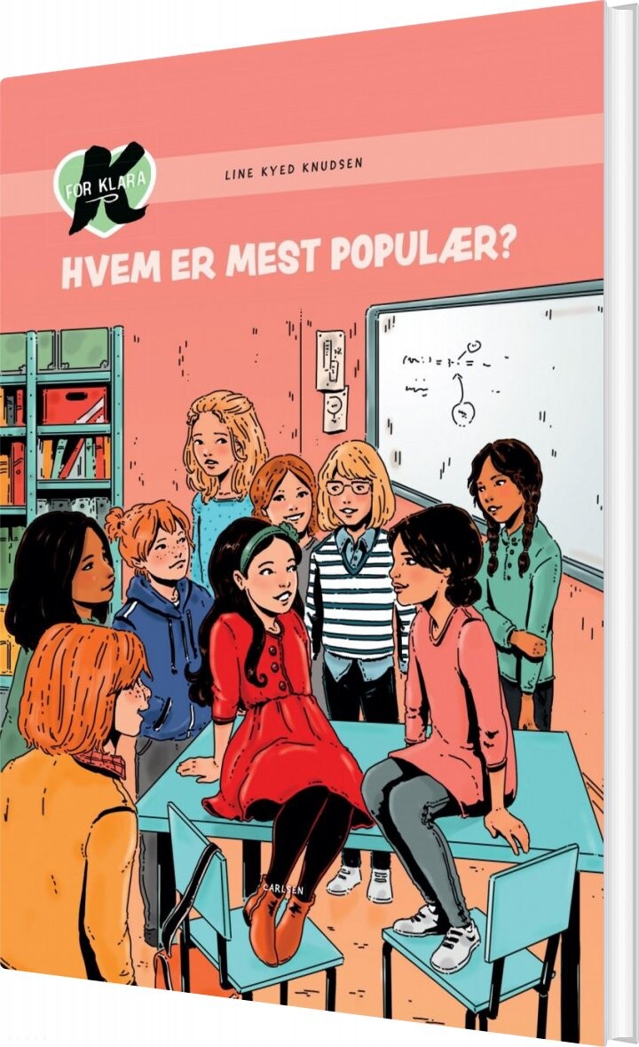 Billede af K For Klara (20) - Hvem Er Mest Populær? - Line Kyed Knudsen - Bog hos Gucca.dk