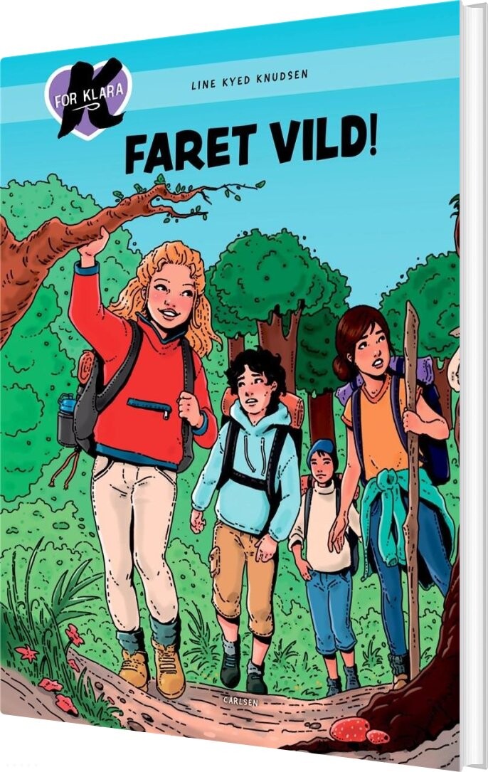 K For Klara 24 - Faret Vild! - Line Kyed Knudsen - Bog