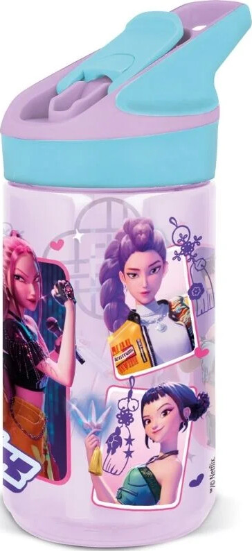 K-pop Demon Hunters - Drikkedunk Til Børn - 480 Ml - Stor
