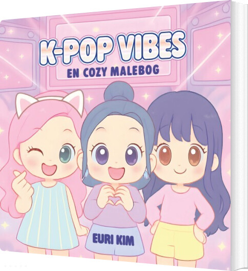 K-pop Vibes - En Cozy Malebog - Bog