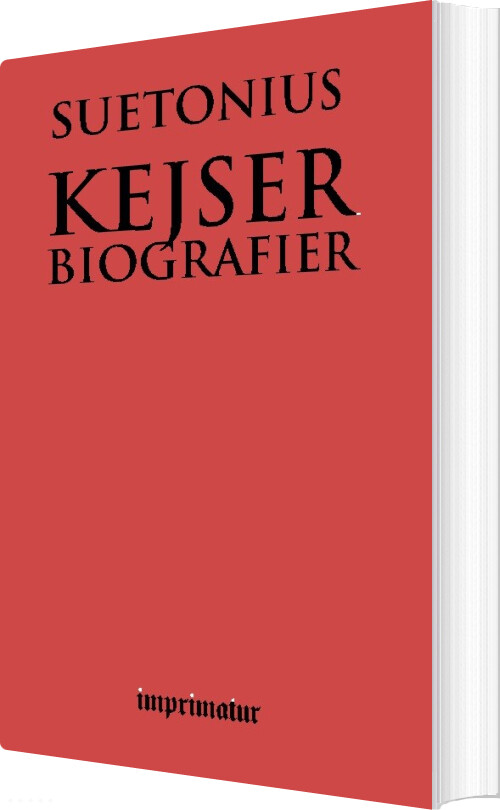 Kejserbiografier - Gaius Suetonius - Bog