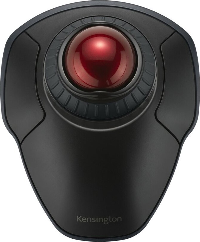 Kensington - Orbit Trackball Med Scroll Ring Trådløs - Sort