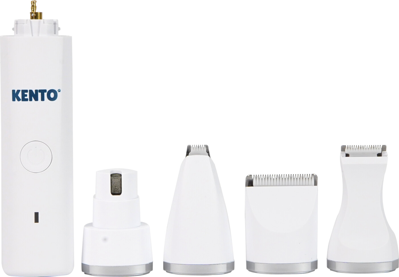 Kento - Hundepote Klippemaskine Trimmer 2 I 1 Med Fil - Hundetrimmer Og Klo Fil