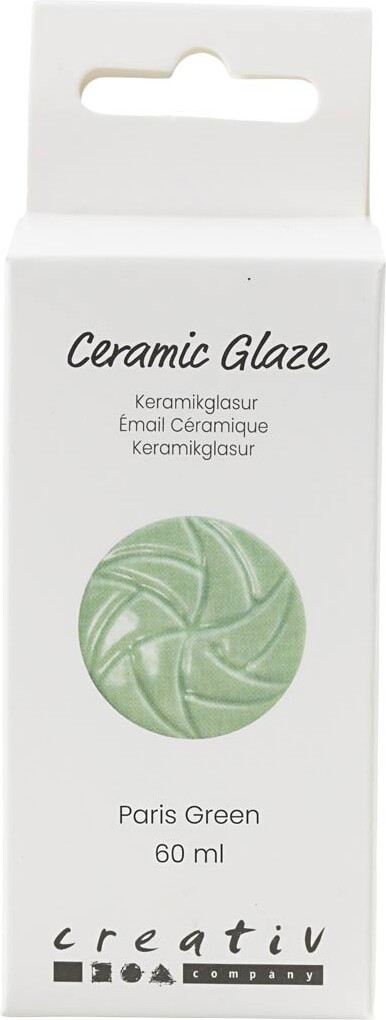 Keramik Glasur - 984-1101 C - Dækkende - Paris Green - 60 Ml