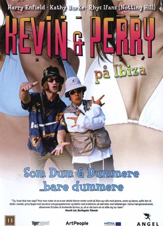 Kevin & Perry - På Ibiza / Kevin And Perry Go Large - DVD - Film