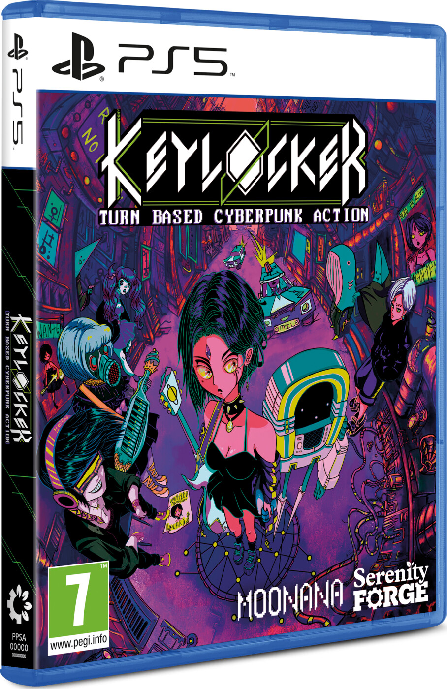 Keylocker - Turn Based Cyberpunk Action - PS5