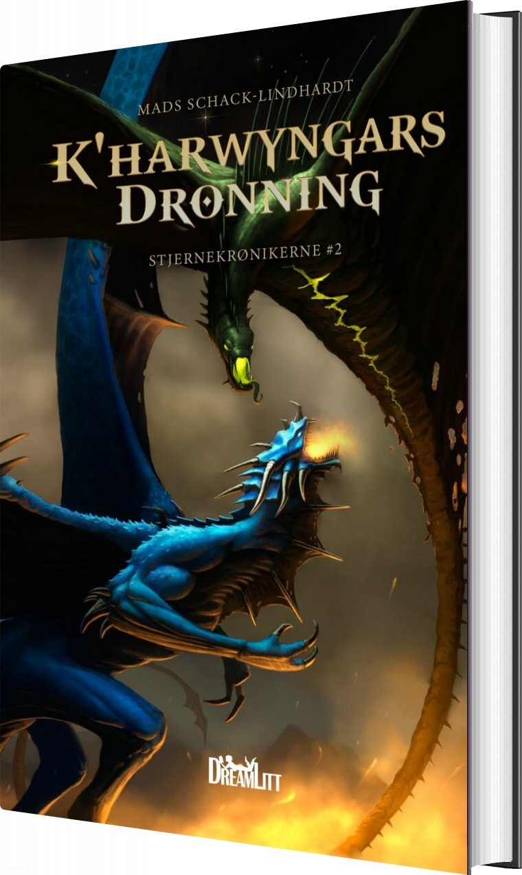 Billede af Kharwyngars Dronning - Stjernekrønikerne 2 - Mads Schack-lindhardt - Bog