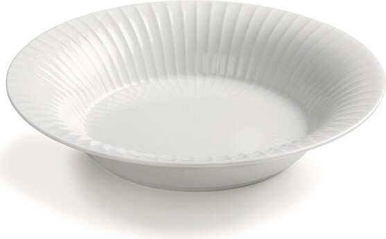 Kähler - Hammershøi Dyb Tallerken - ø 21 Cm - Hvid