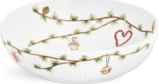 Kähler - Hammershøi Juleskål - ø 30 Cm - Porcelæn Keramik