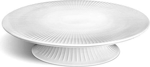 Kähler - Hammershøi Kagefad På Fod - ø 30 Cm - Hvid