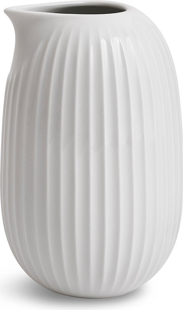 Kähler - Hammershøi Kande - 0,5 L - Hvid - Porcelæn Keramik