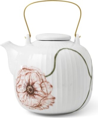 Kähler - Hammershøi Poppy Tekande - Porcelæn Keramik - 1,2 L