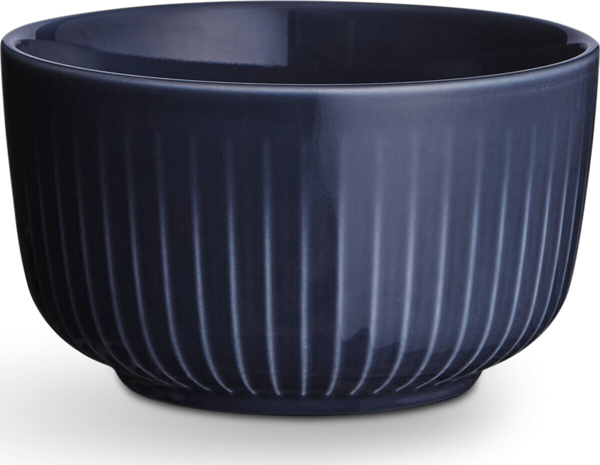 Kähler - Hammershøi Skål - Indigo - ø 12 Cm - Porcelæn Keramik