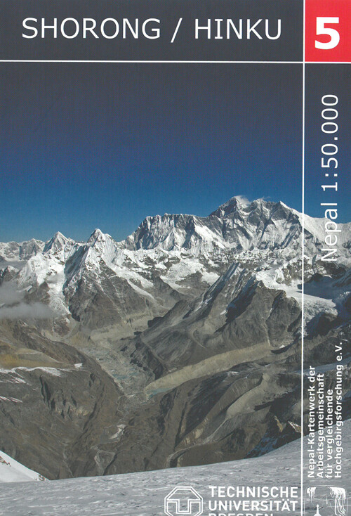 Billede af Khumbu Himal - Schneider Trekking Maps - English Book