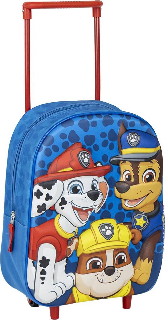 Kids Backpack Trolley 3d Paw Patrol