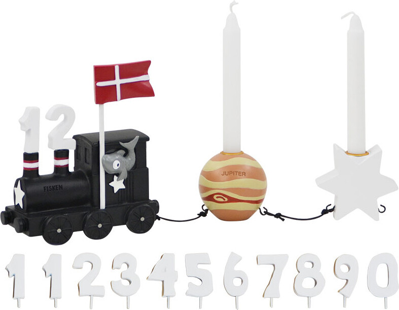Kids By Friis - Stjernetegns Fødselsdagstog - Fisken