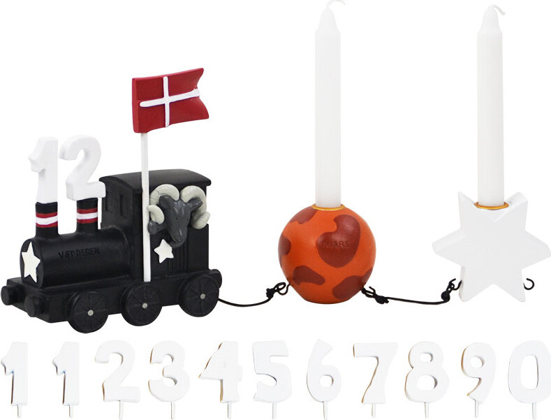Kids By Friis - Stjernetegns Fødselsdagstog - Vædderen