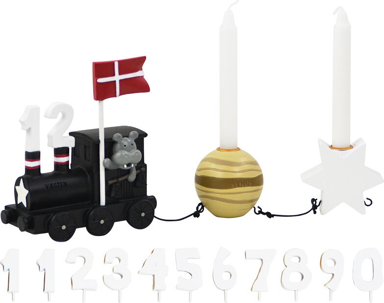 Kids By Friis - Stjernetegns Fødselsdagstog - Vægten