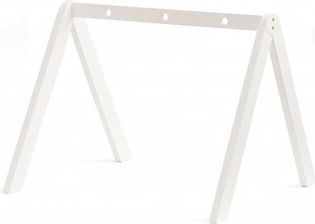 Kids Concept - Aktivitetstativ Til Baby I Træ - Hvid