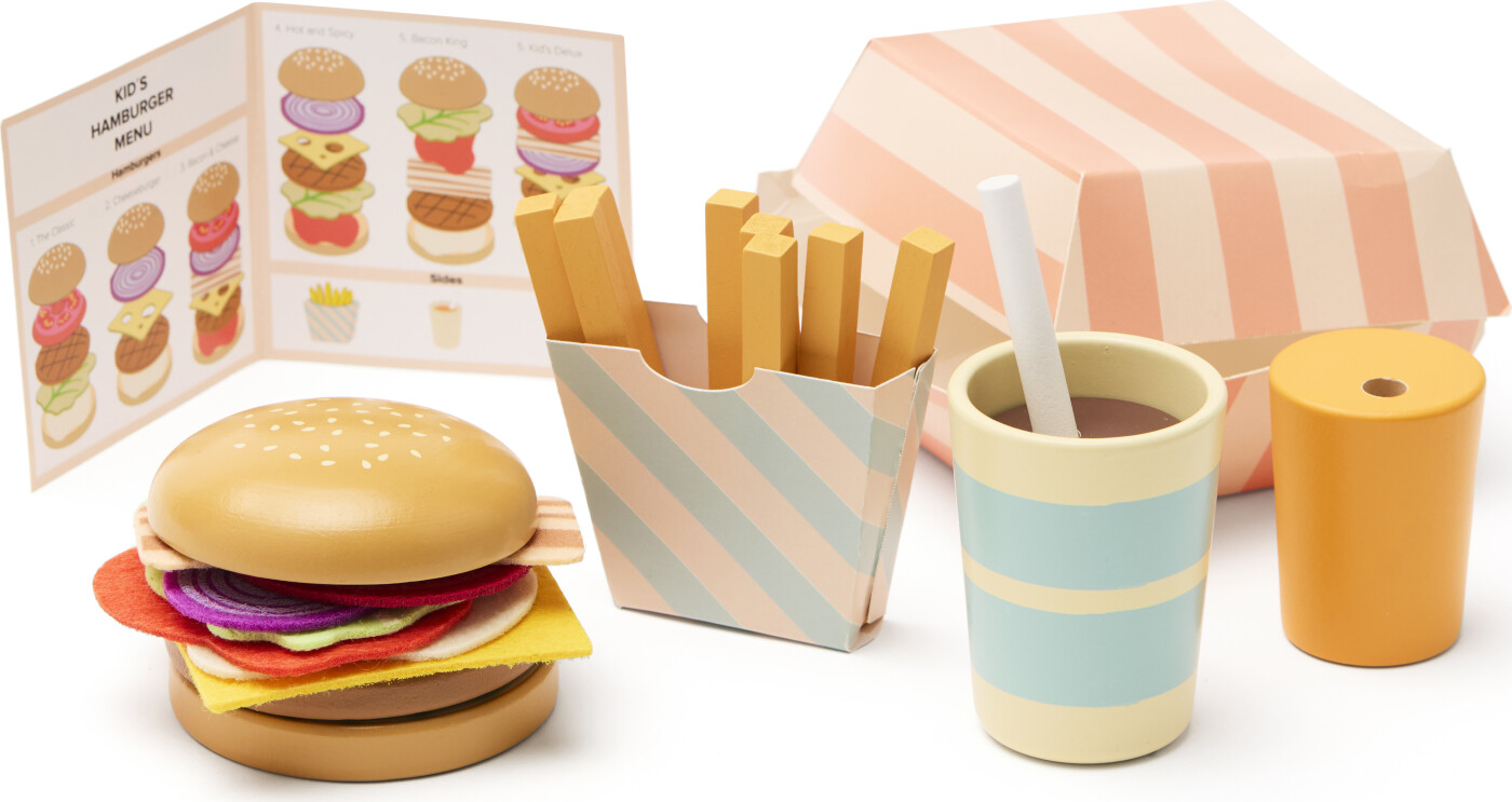 Kids Concept - Hamburgermenu Legesæt