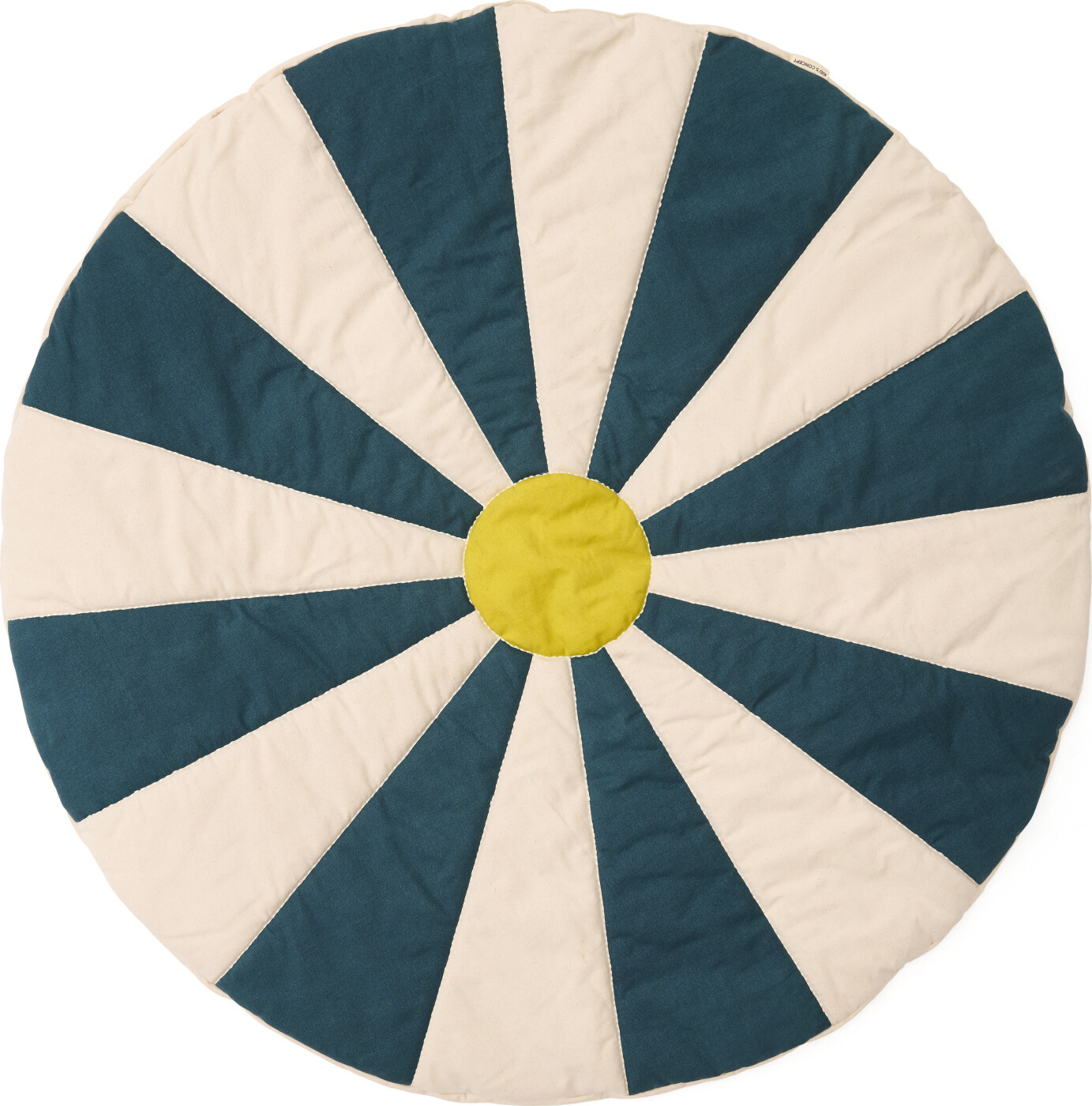 Kids Concept - Legetæppe Cirkus - Blå - 112x112x2 Cm