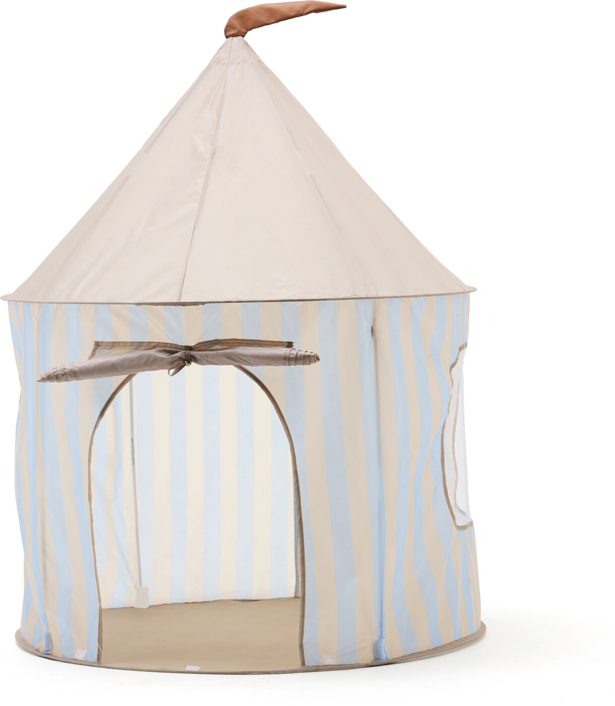 Kids Concept - Legetelt - Lyseblå Med Striber - 100x100x130 Cm