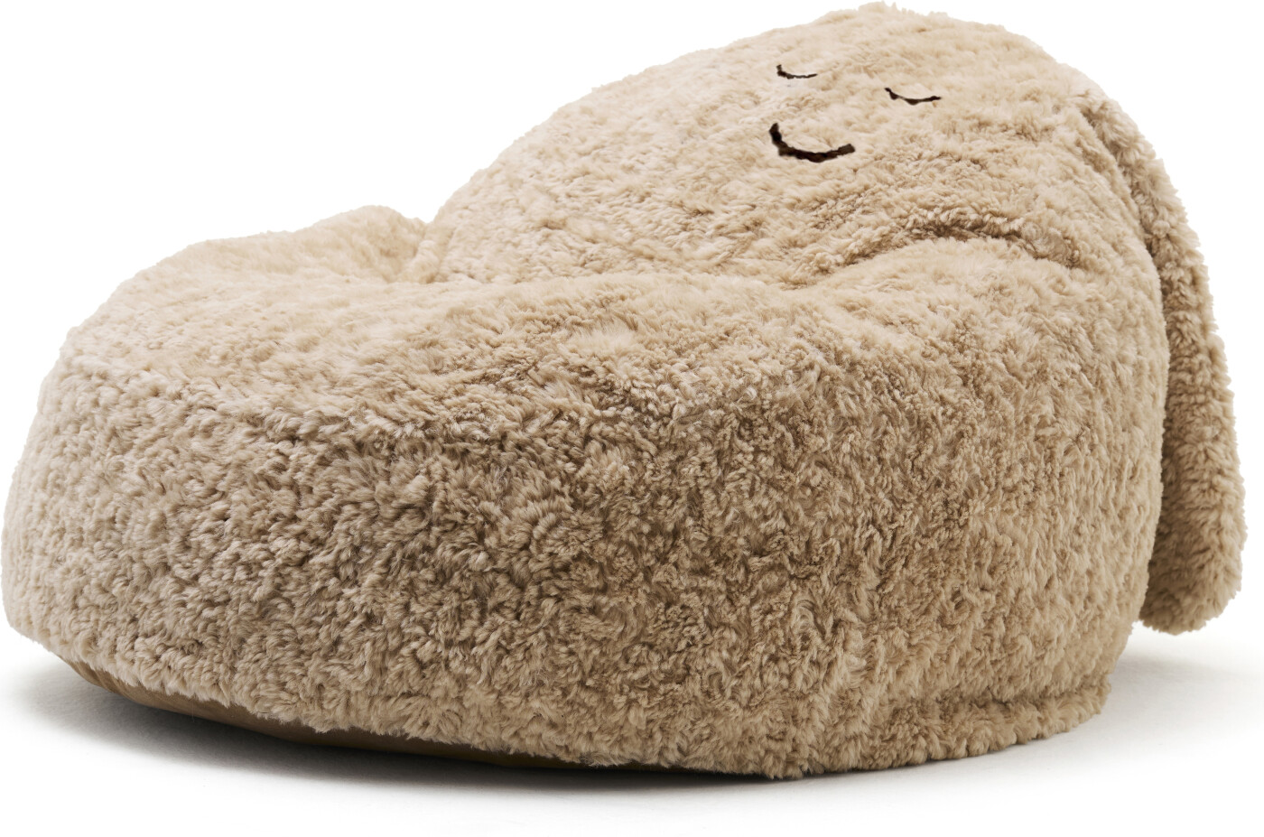 Kids Concept - Sækkestol Snuggle - Beige - 82x84x54 Cm