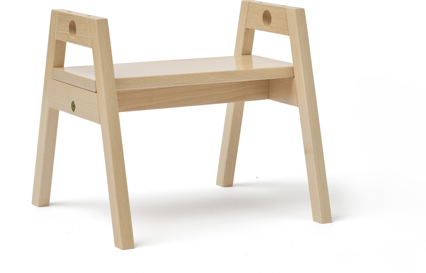 Kids Concept - Saga Blond Taburet - Natur - 30x30x32 Cm