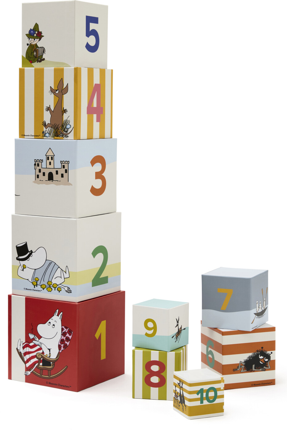 Kids Concept Stableklodser - Mumitroldene - Multi