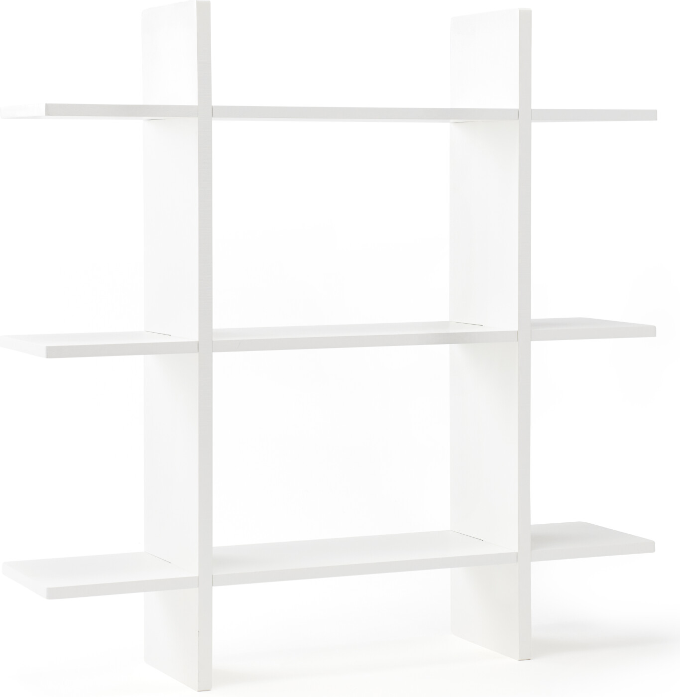 Kids Concept - Væghylde Star - Hvid - 0x15x70 Cm