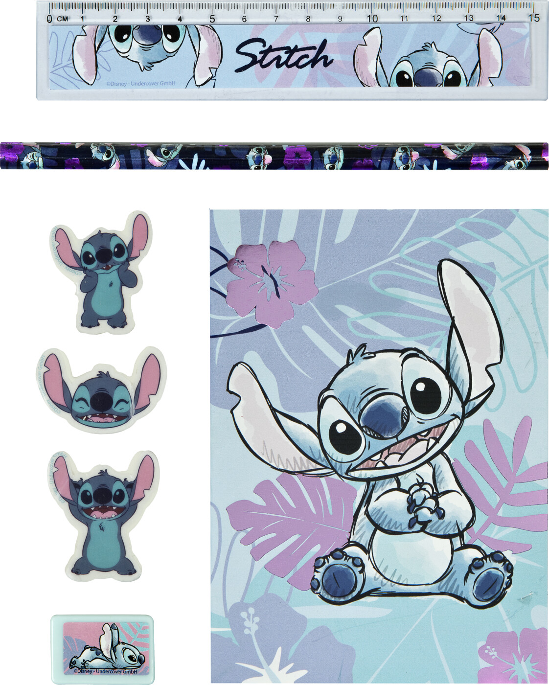 Kids Licensing - Fashion Skrive Sæt - Lilo & Stitch