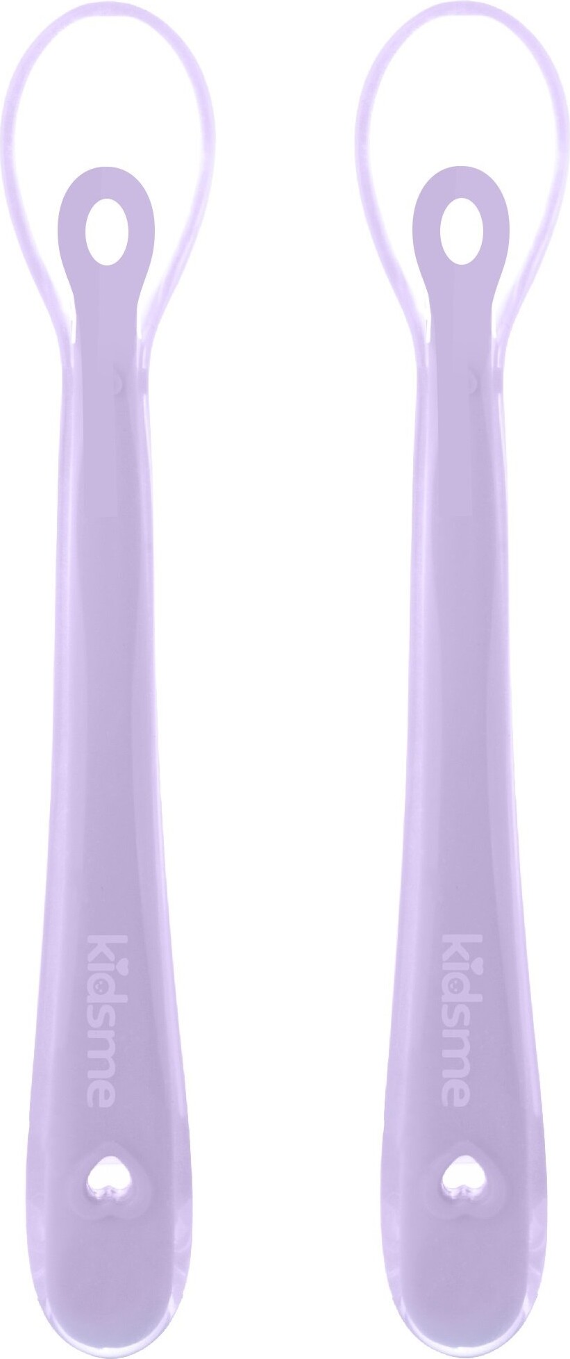 Kidsme - Silicone Spoon - Lavendel 2-pack