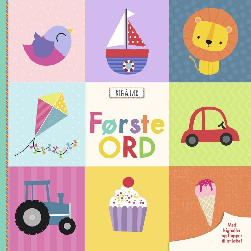 Billede af Kig & Lær: Første Ord - Diverse - Bog