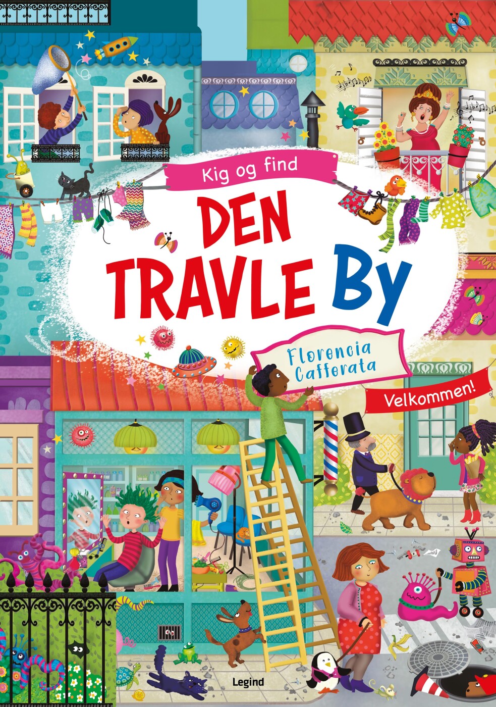 Kig Og Find - Den Travle By - Florencia Cafferata - Bog
