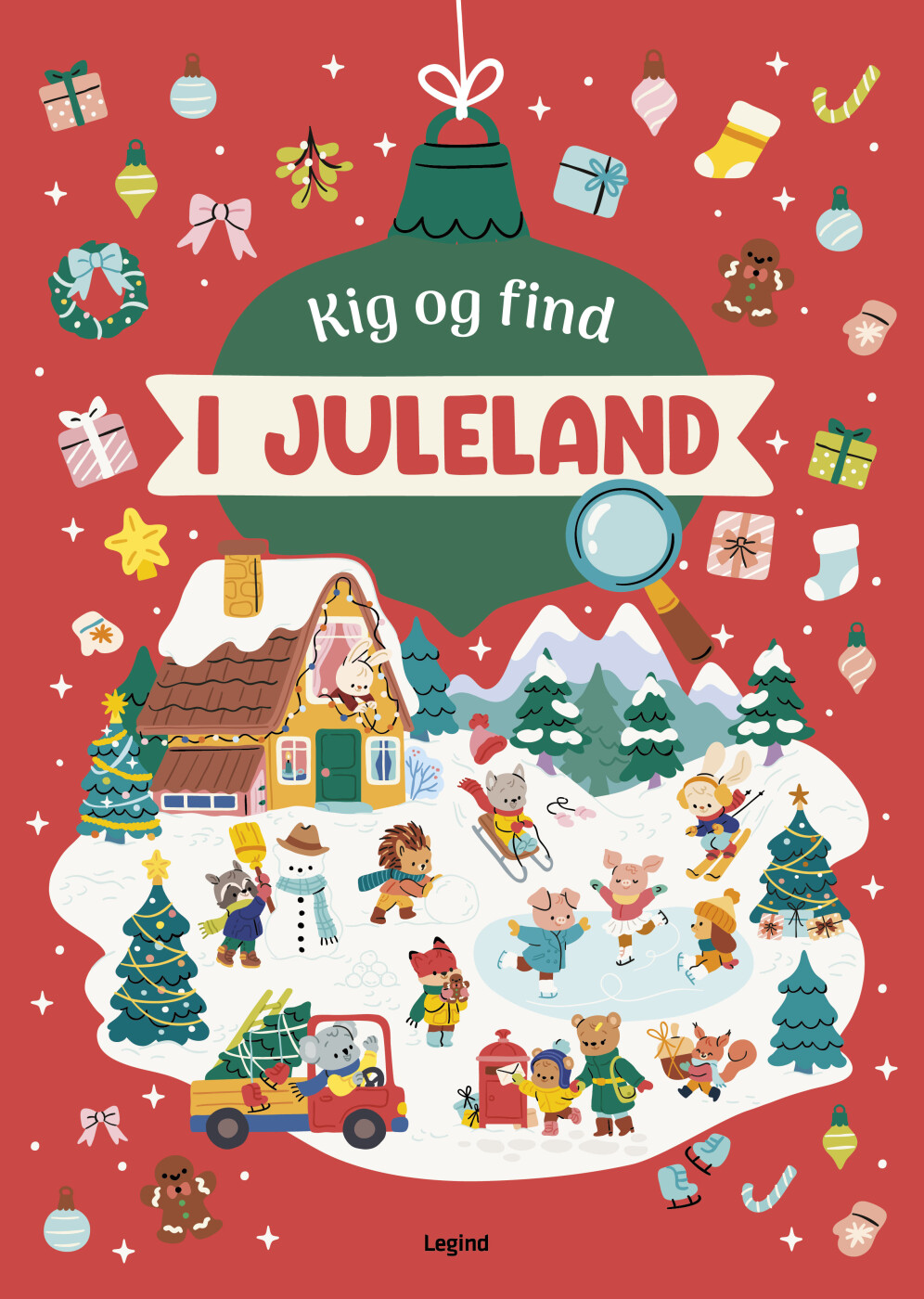 Kig Og Find I Juleland - Bog