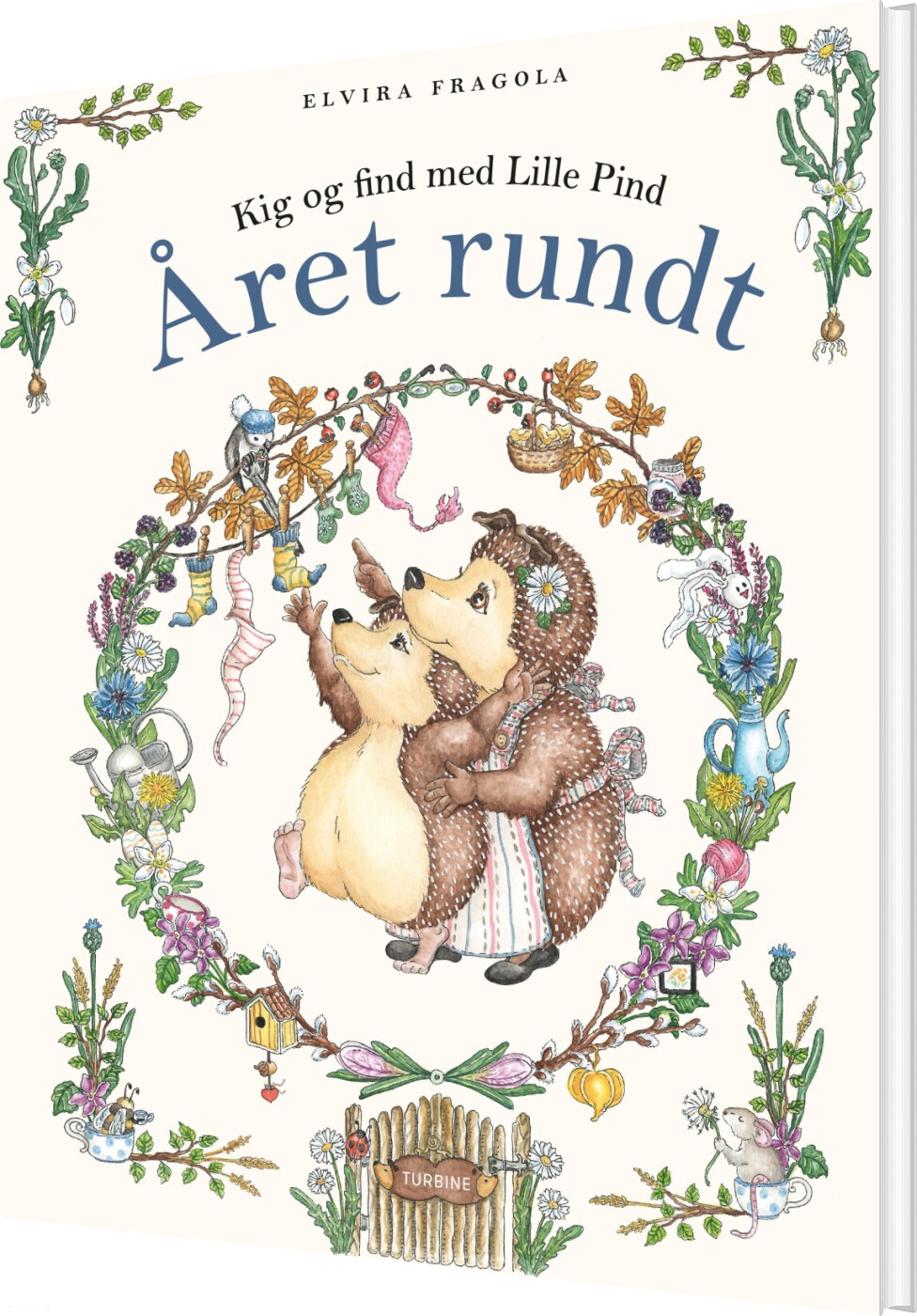 Kig Og Find Med Lille Pind året Rundt - Elvira Fragola - Bog