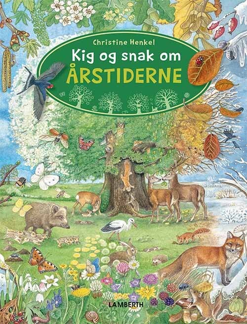  Kig Og Snak Om årstiderne - Christine Henkel - Bog