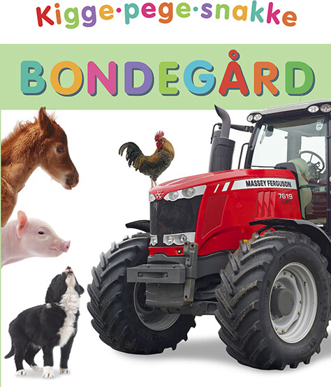 Kigge-pege-snakke: Bondegård - Bog