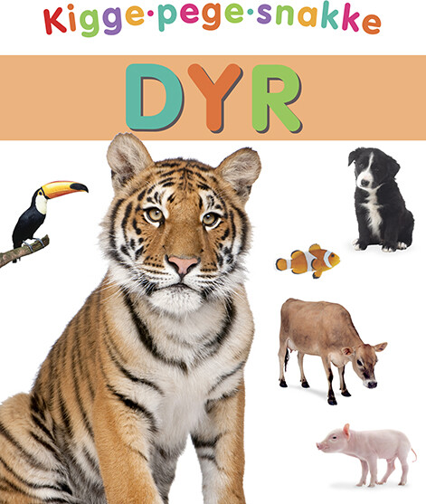 Kigge-pege-snakke: Dyr - Bog