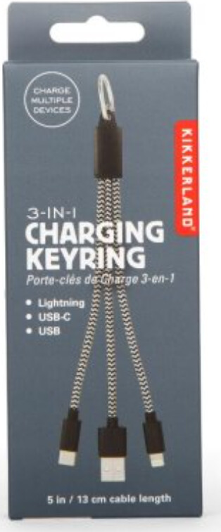 Kikkerland - 3-i-1 Opladningsnøglering