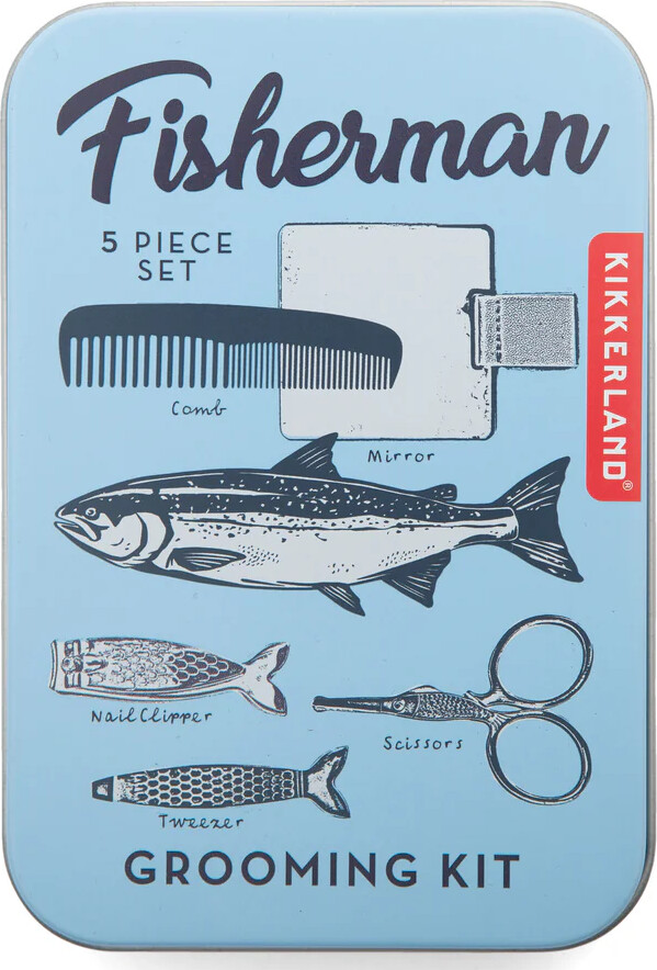 Kikkerland - Grooming Kit - Fiskerens Plejesæt - 5 Dele